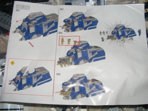 Lego komp. Star Wars 75435 Szeparatista csapatszállító MTT Felucia Droid szállító Lepin ÚJ - kép 6