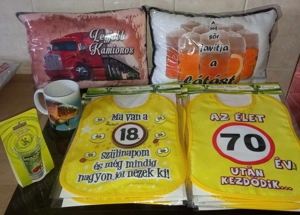Üzletbezárás miatt Nevesajándék ( vicces ajándéktárgyak) termékek egyben eladók, ÚJ! - kép 4