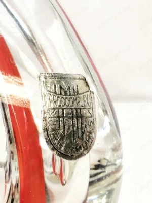 Öntött üveg madárforma modern szobor. Prodcomplex Tirgu Mures Marosvásárhely - kép 3