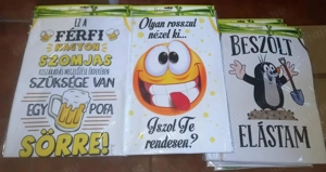 Üzletbezárás miatt Nevesajándék ( vicces ajándéktárgyak) termékek egyben eladók, ÚJ! - kép 7