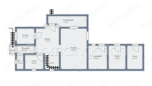 Csorna - Azonnal költözhető, 3 hálószoba + nappalis családi ház ELADÓ - kép 15