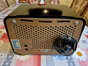 Régiség! Philips BX300U asztali rádió! Gyártási idő 1950! - kép 4