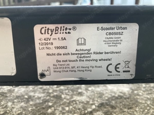 Elektromos roller CityBlitz URBANIZE 8 (CB050SZ) 250 450w - kép 6