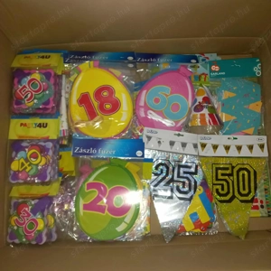 ÉV VÉGI ÁRESES!  Party bolt árukészlete nagy kedvezménnyel eladó! - kép 15