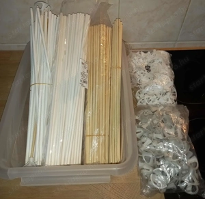 Üzletbezárás miatt mini fóliás, pálcikás fólialufi készlet eladó - kép 3