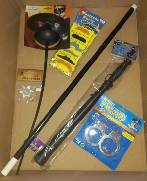 Üzletbezárás miatt party farsangi játékok, kiegészítők eladók - kép 3