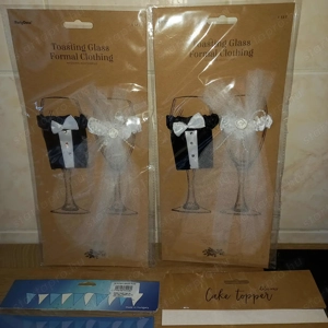 Esküvői árukészlet olcsón eladó - kép 3