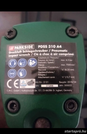 pneumatikus ütvecsavarozó - kép 3