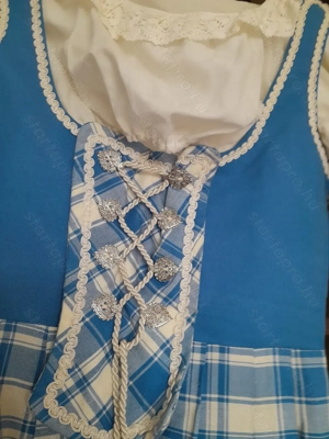 Dirndli ruha, eredeti német, alig használt, 34-36 méretben eladó, személyesen átadó! - kép 3