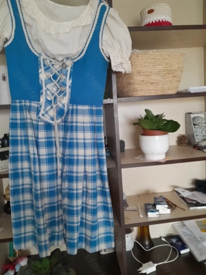 Dirndli ruha, eredeti német, alig használt, 34-36 méretben eladó, személyesen átadó! - kép 2