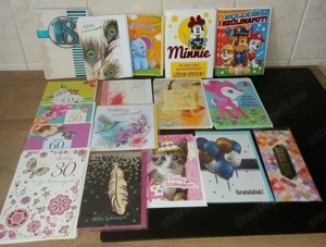 Üzletbezárás miatt Cardex árukészlet eladó (csomagolópapír,ajándéktasak,képeslap, tetoválás matrica) - kép 2