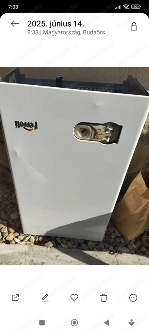 Ferroli cirkó eladó és kémény - kép 11