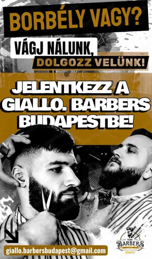 Barber álláslehetőség