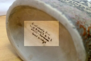 Rusztikus Római likőrös karaffa Olaszországból, Bresciani ARCO - Gardasee 1960-s évekből - kép 5