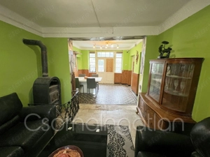 Szany - gázfűtéses 2 szoba nappalis ház eladó - kép 8