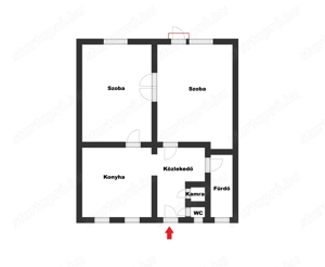 Polgár központjában 1. emeleti, 69nm-es tégla lakás eladó!  - kép 11