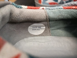 38-as új Dogo női bőr-vászon tornacipő eladó - kép 4