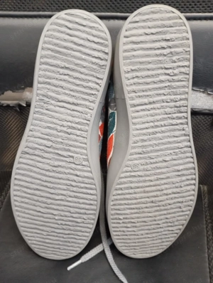 38-as új Dogo női bőr-vászon tornacipő eladó - kép 6