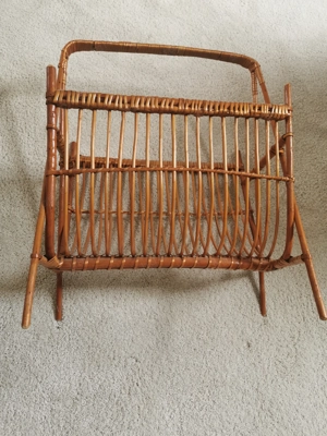 Rattan újságtartó - kép 3