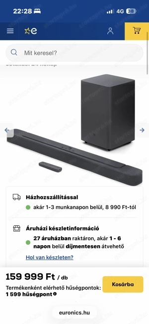 Jbl Hangprojektor eladó!