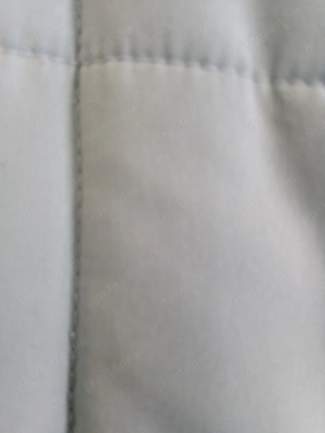 Takko-s női ujjatlan dzseki, mellény türkizkék színű 44-es méret XXL, használt de jó állapotú  - kép 3