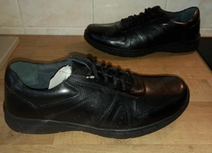 Egyben kedvező áron eladó 2 pár férfi Claudio Conti bőrcipő, ÚJ! - kép 12