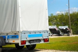 Új ponyvás SEBAL - SOLIDUS 263 utánfutó AKCIÓSAN bruttó 858.000 Ft - kép 2