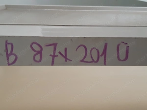 Beltéri ajtólap 87x201cm üveges balos - kép 3