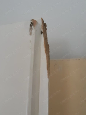 Beltéri ajtólap 87x198,5cm üveges falcos jobbos zárral kilinccsel - kép 5