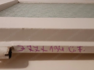 Beltéri ajtólap 77x194cm üveges falcos jobbos - kép 3