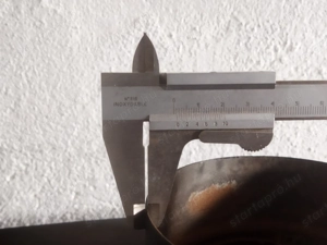 Vinyisztó orosz (szovjet) öntvény kazánhoz füst kimenő, kémény csonk - kép 5