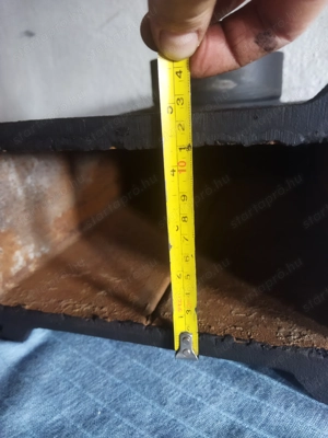 Vinyisztó orosz (szovjet) öntvény kazánhoz füst kimenő, kémény csonk - kép 10