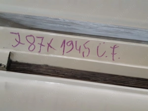 Beltéri ajtólap 87x194,5cm üveges falcos jobbos - kép 3