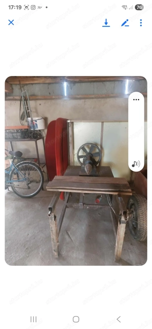 Eladó rönk hasogató és körfűrész