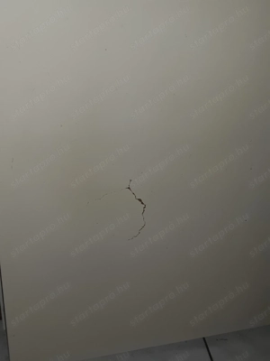 Ajtó teli tok nélkül 62x200cm fehér balos jobbos falcos zárral kilinccsel - kép 6