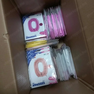 Üzletbezárás miatt SZÁM fólia lufi készlet eladó, ÚJ! - kép 9