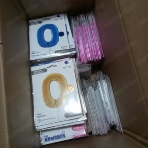 Üzletbezárás miatt SZÁM fólia lufi készlet eladó, ÚJ! - kép 10