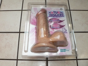 Natúr dildó 17 cm (vadi új állapot) - kép 3