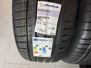 Michelin Pilot Sport 4 XL TL AO 245 45 R19 új nyári gumi garnitúra DOT24 - kép 3