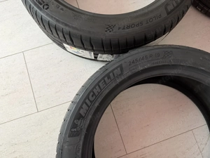 Michelin Pilot Sport 4 XL TL AO 245 45 R19 új nyári gumi garnitúra DOT24 - kép 6