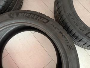 Michelin Pilot Sport 4 XL TL AO 245 45 R19 új nyári gumi garnitúra DOT24 - kép 8