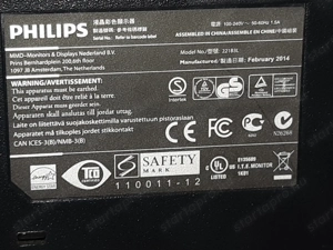 Philips 221B3L Full HD LED monitor 22" forgatható jól működő - kép 2