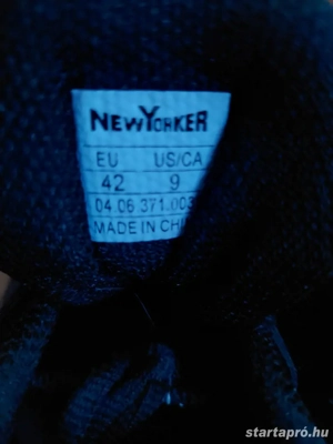 férfi cipő piros  - kép 4