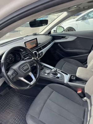 Eladó AUDI A4 2.0 quattro allroad B9 típus váltás miatt gyöngyház fehér +++ panoráma tető friss szer - kép 4