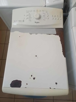 Használt Whirlpool AWE 66610 Felültöltős Mosógép [H17334] 1 hónap garancia