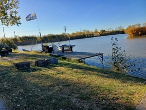 Eladó müködő horgásztó