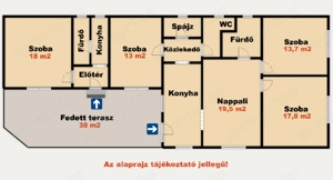 Kiskunhalas   felújított, 2 lakrészes családi ház eladó! - kép 2