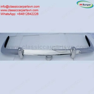 Volkswagen Karmann Ghia Euro style bumpers (1955   1966) by stainless steel new  - kép 4
