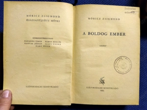 7 db régi Móricz Zsigmond könyv eladó - kép 9