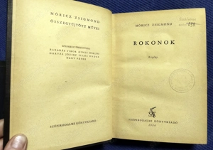 7 db régi Móricz Zsigmond könyv eladó - kép 11